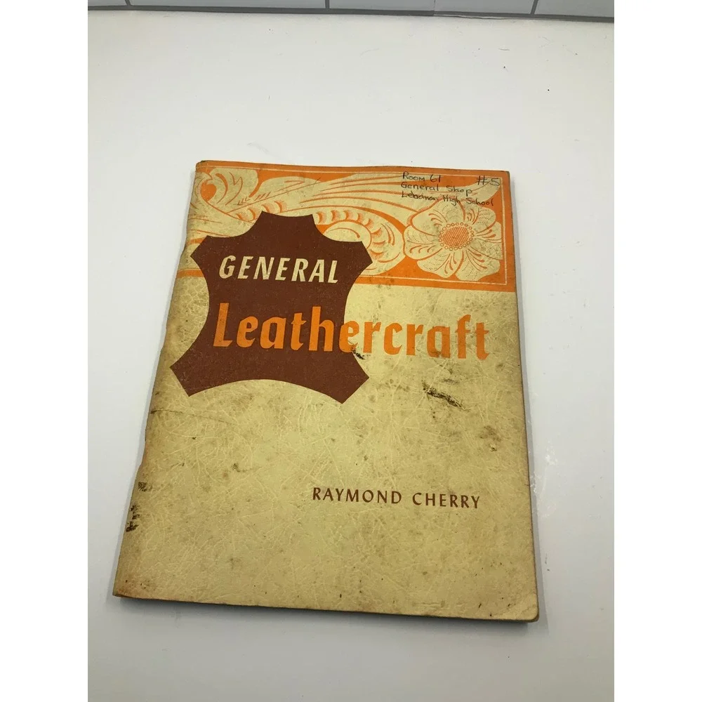 Vintage 1955 General Leathercraft Raymond Cherry 4th Ed Instructional Book DIY